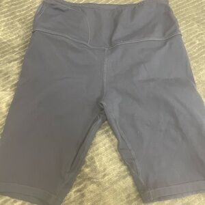 Women's Blue Bike Shorts